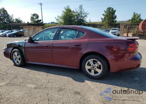 2005 Pontiac Grand Prix Gt from USA, damaged, VIN 2G2WS522151224605